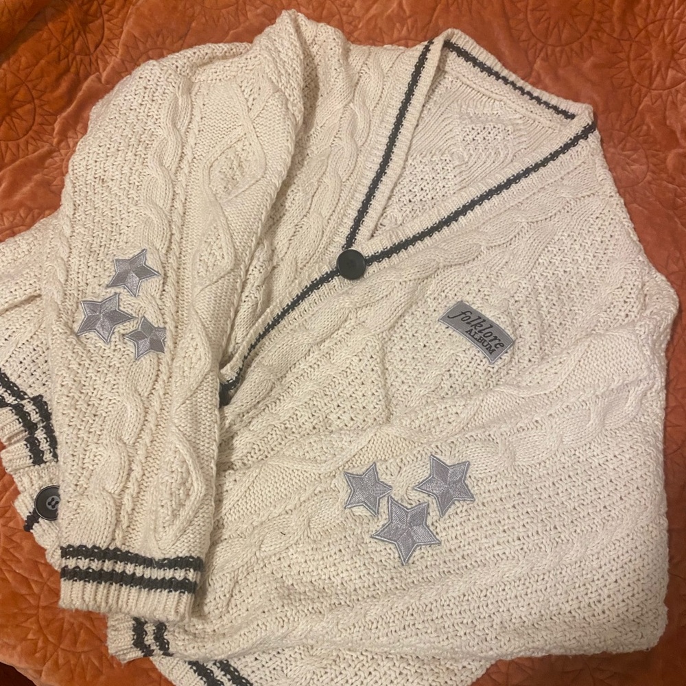 Authentic Taylor Swift Folklore Cardigan Sz M/L